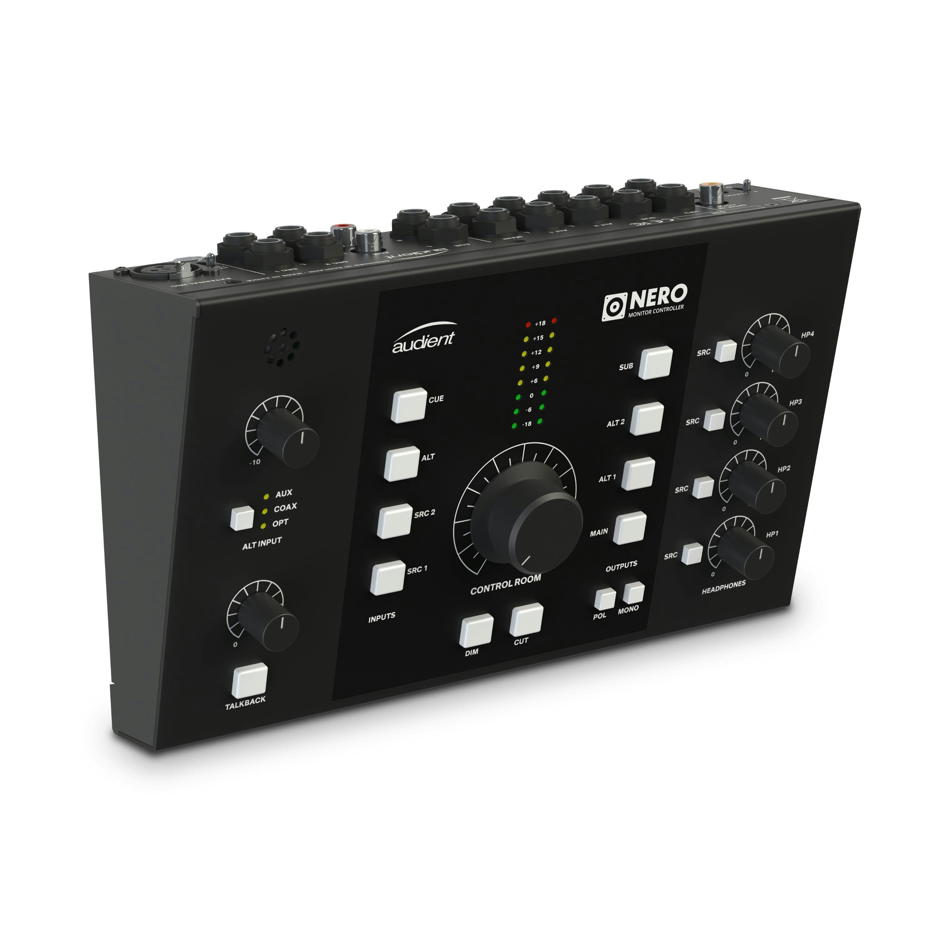 Audient NERO Monitor Controller & Headphone Amp - Andertons Music Co.
